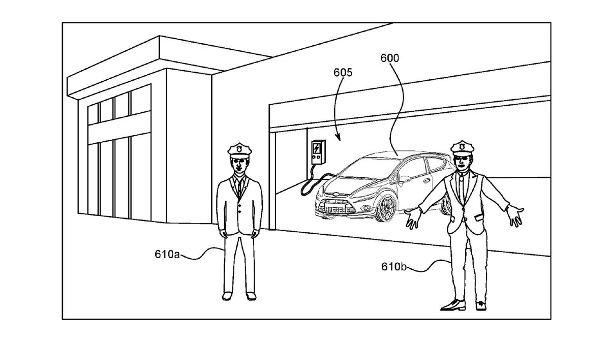 Ford Holographic Patent