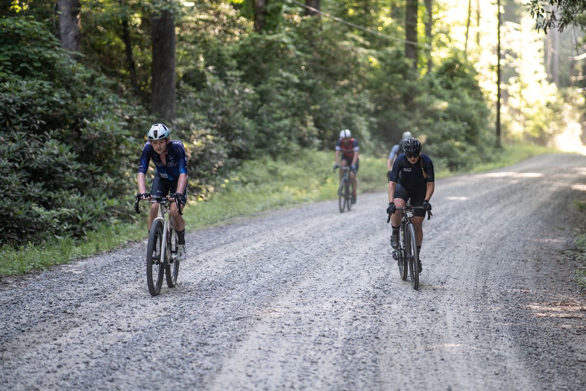 Half of the 116-mile Waffle route consisted of gravel roads and dirt singletrack