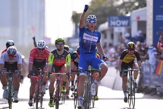 Marcel Kittel came from a long way back to win stage 2 of the Dubai Tour