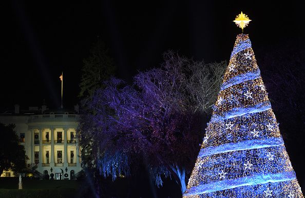 The White House is ready for the holidays.