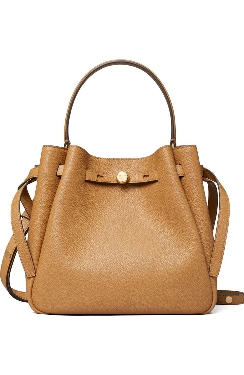 Romy Pebble Leather Bucket Bag