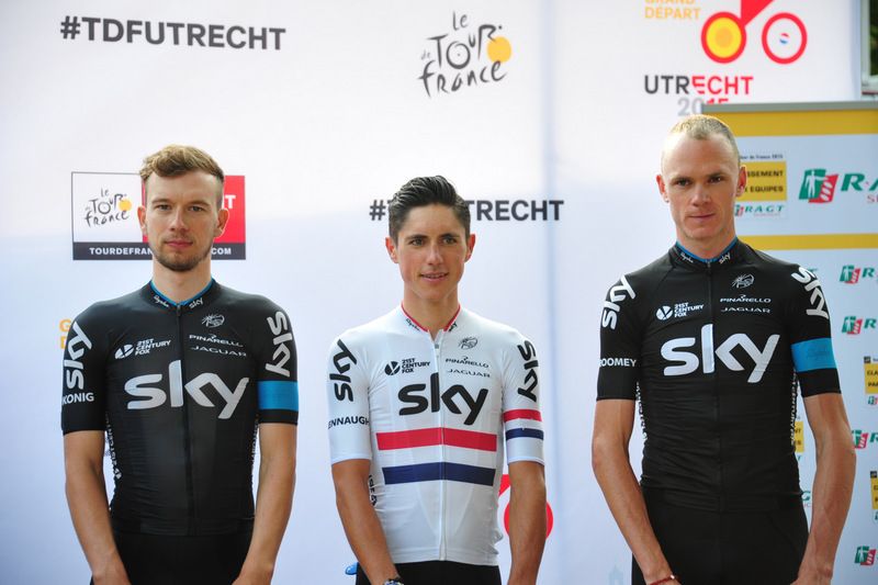 British champion Peter Kennaugh (Team Sky)