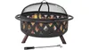 Sunnydaze Crossweave Outdoor Fire Pit