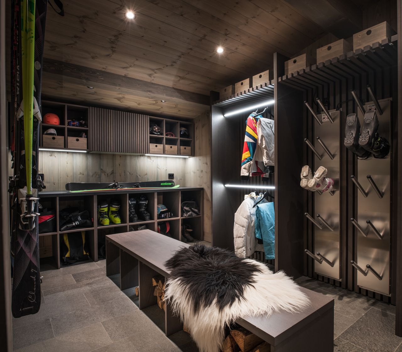 Interiors of a beautiful cabin in Geilo