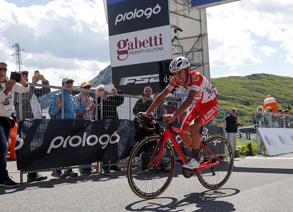 Ivan Ramiro Sosa (Androni Giocattoli-Sidermec) won the queen stage 3 at the Adriatica Ionica Race