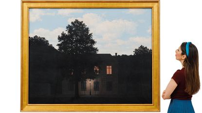 L’empire des lumières by René Magritte