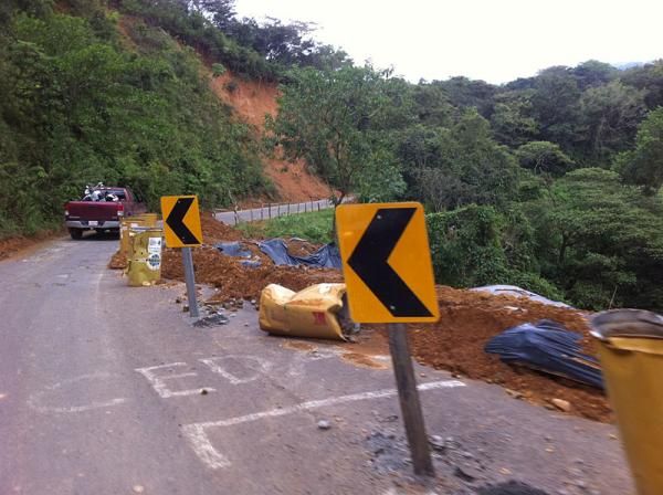 You have to pay attention as half the road might suddenly be gone due to a landslide.