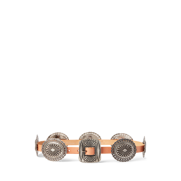 Polo Ralph Lauren, Metal-Accent Leather Belt
