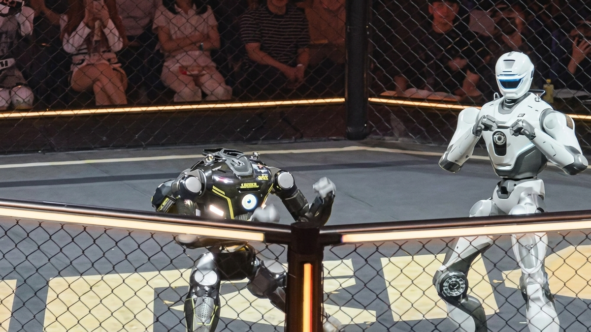 $50,000 T800 robot decapitates fellow android in world's first robotics MMA fight