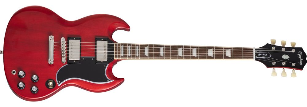 Epiphone pays tribute to the first-ever SG model with Burstbucker