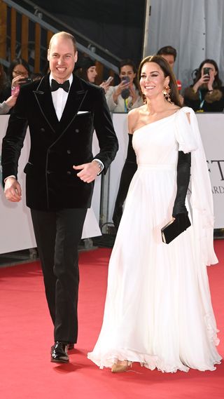 William, Prince of Wales and Catherine, Princess of Wales attend the EE BAFTA Film Awards 2023