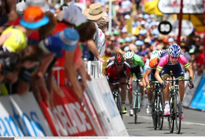 Diego Ulissi surprises with Tour Down Under stage win