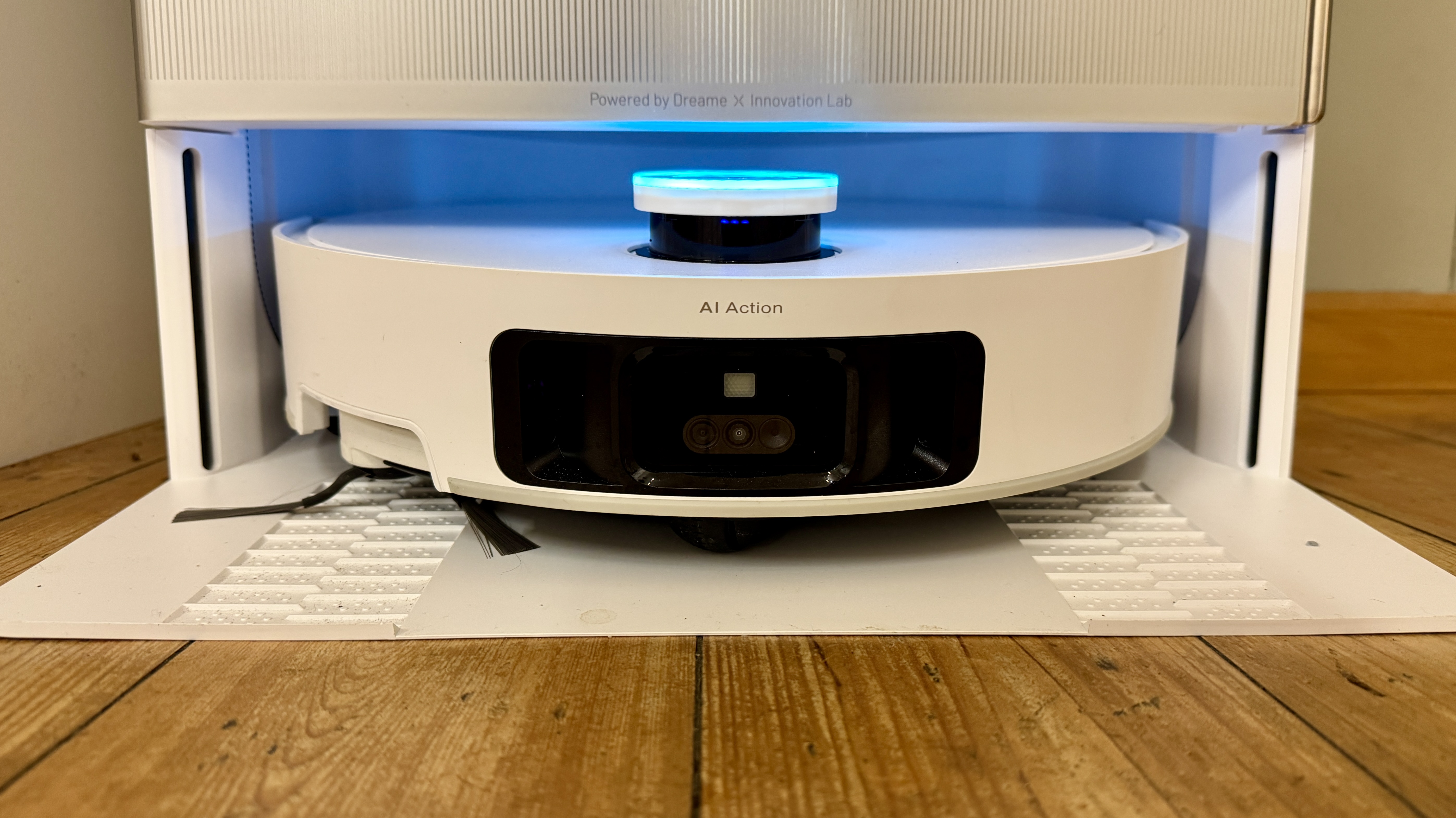 Dreame Matrix10 Ultra robot vacuum in its dock