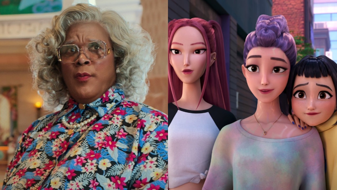 Tyler Perry in Madea&#039;s Destination Wedding/Kpop Demon Hunters together
