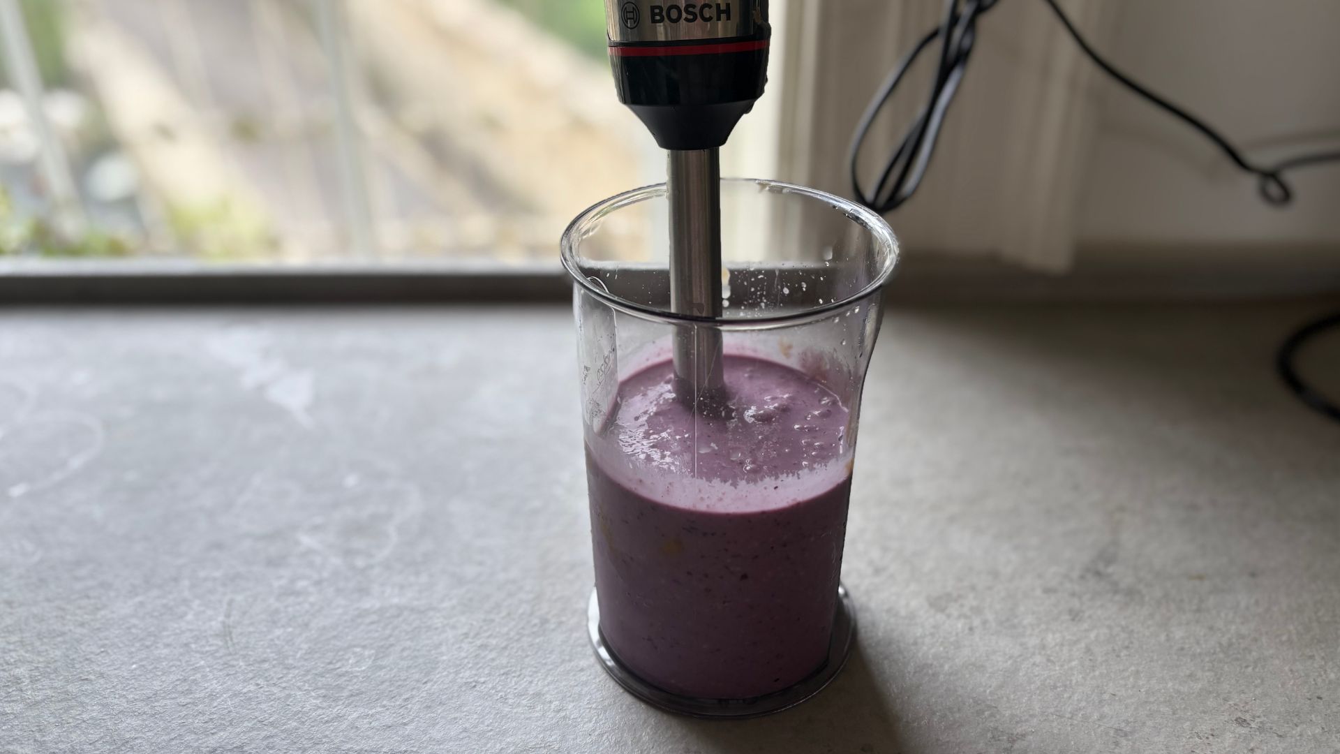 Testing the Bosch Hand Blender