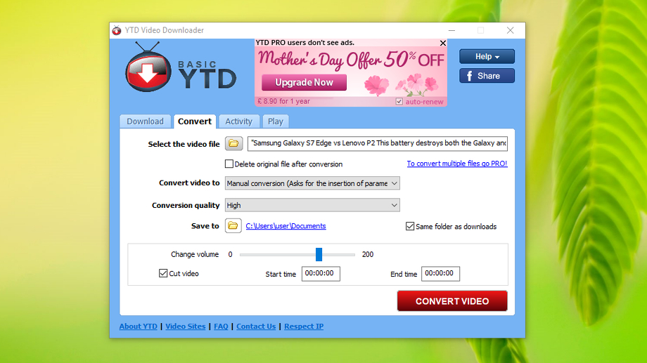 YTD Video Downloader Pro 7.6.2.1 free instals