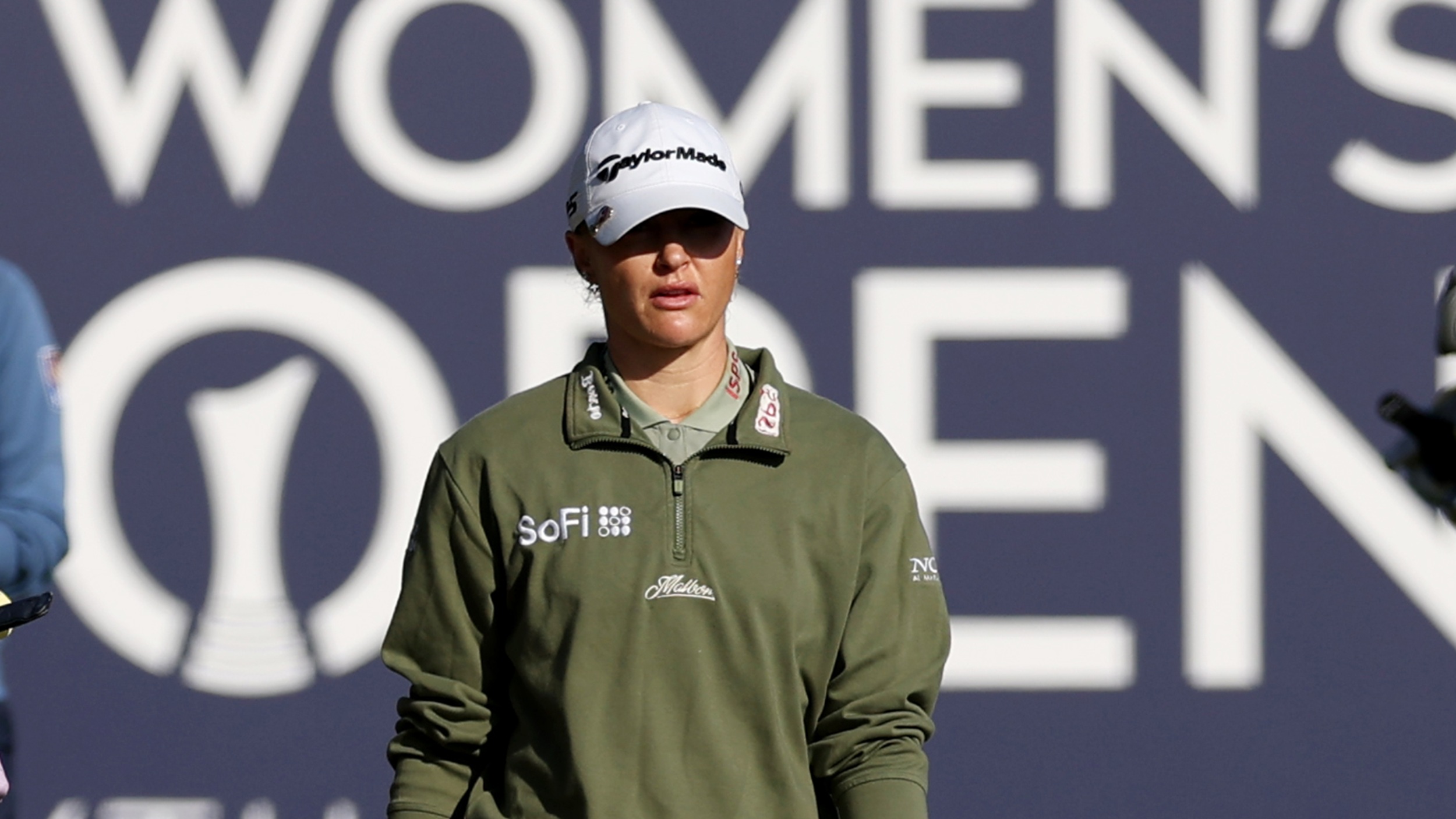 Charley Hull playing at the AIG Women's Open at Royal Lytham &amp;amp; St Annes