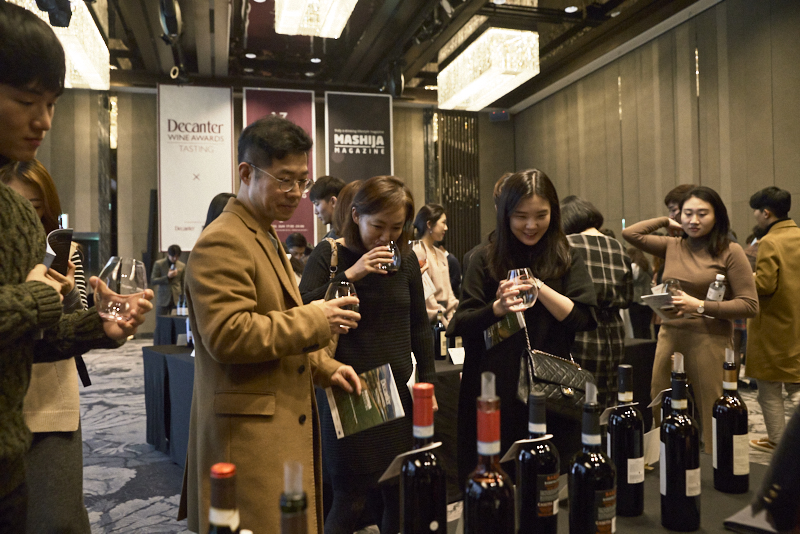 This is the second time that Decanter and Mashija organise a tasting in Seoul