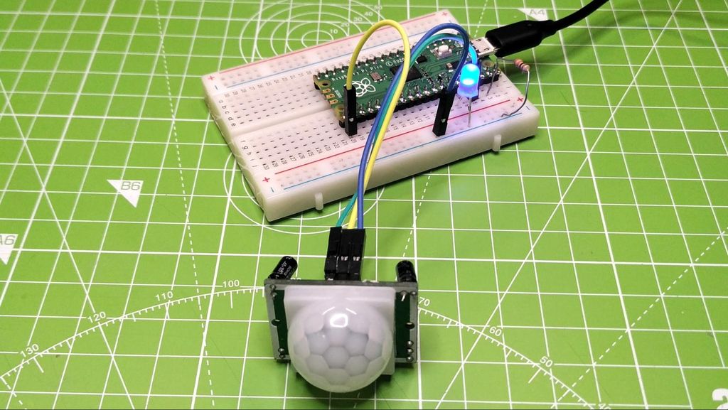 How To Use A Motion Sensor With Raspberry Pi Pico Toms Hardware 7915