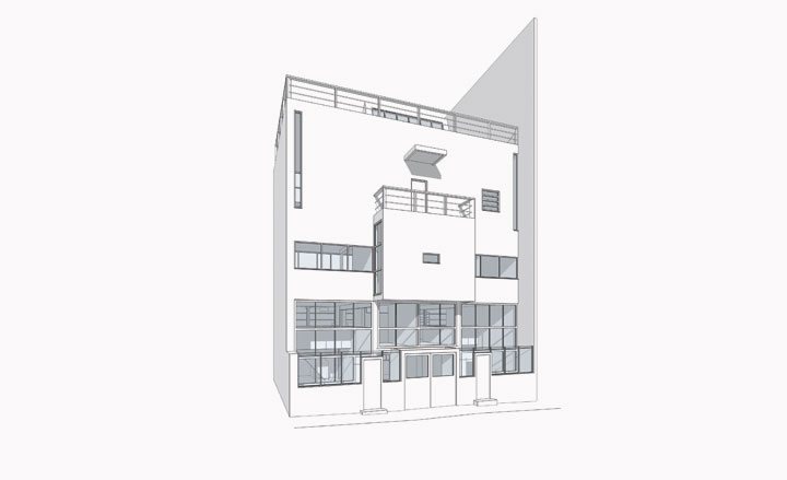 View of Maison Planeix, Paris