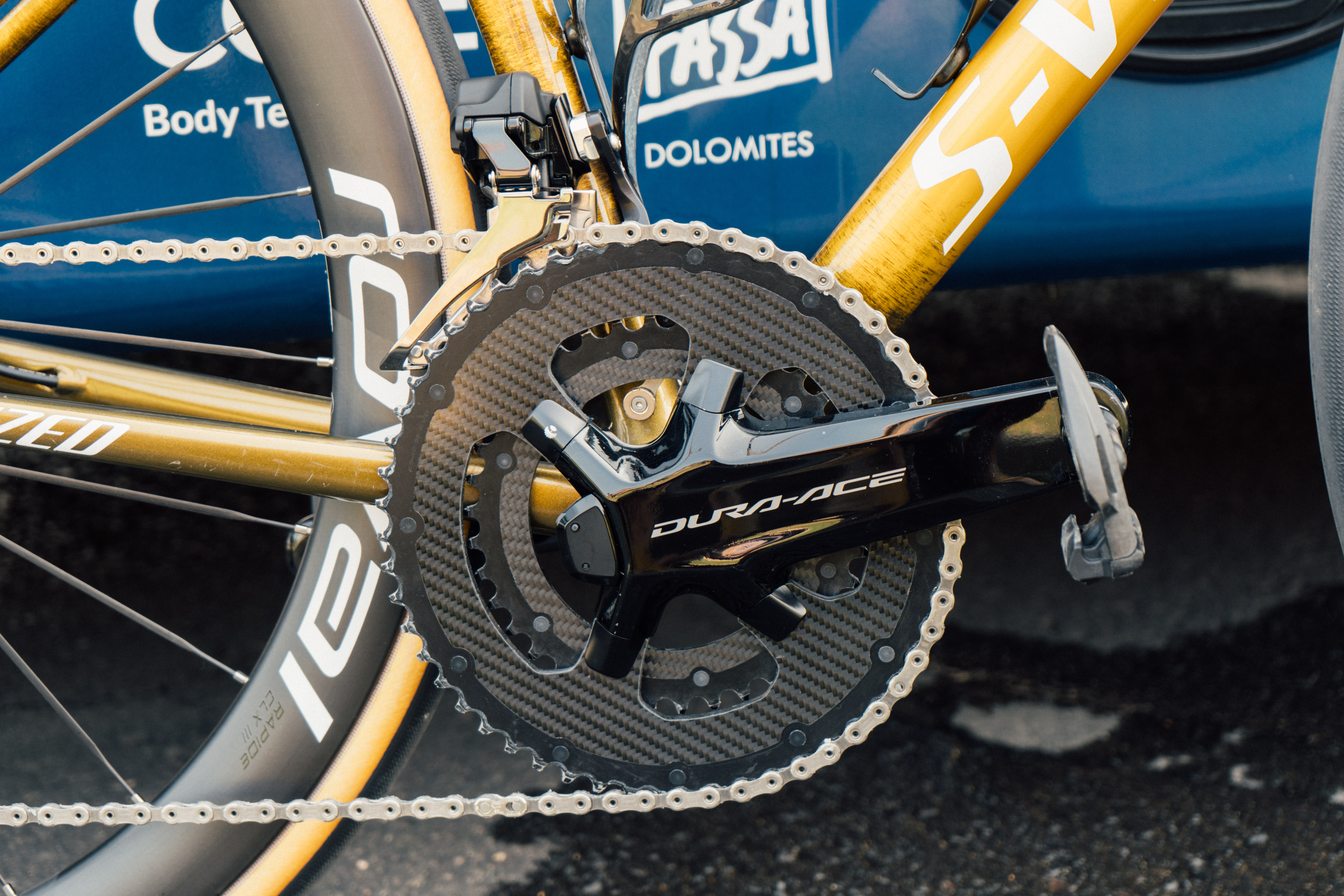 Remco Evenepoel's race bike