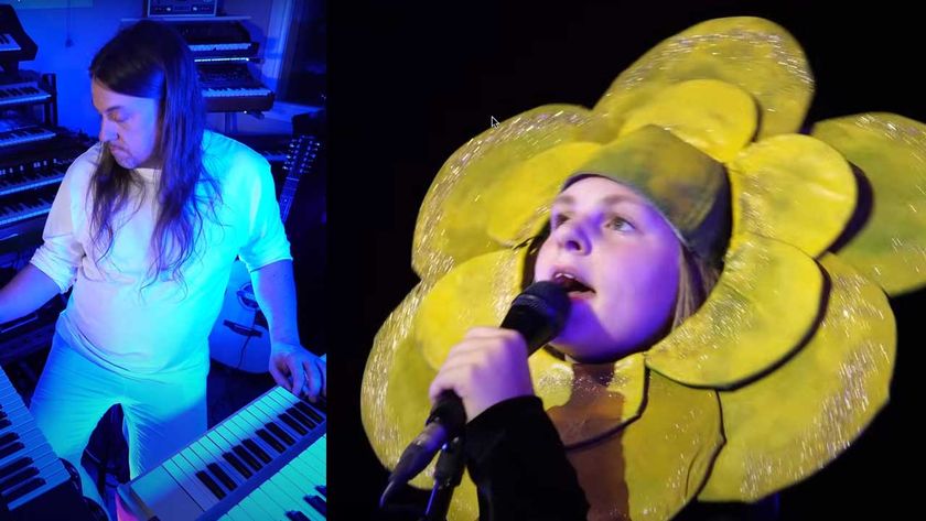 Antoine and Léane Baril performing Supper&#039;s Ready