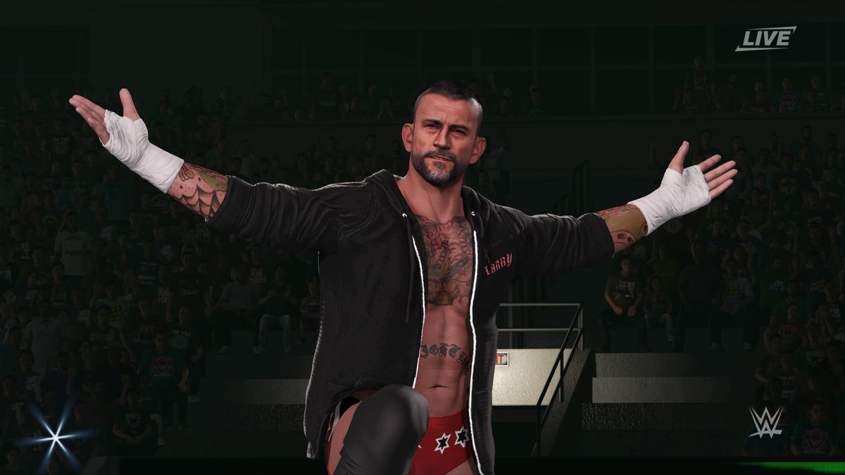 How to play as CM Punk in WWE 2K23
