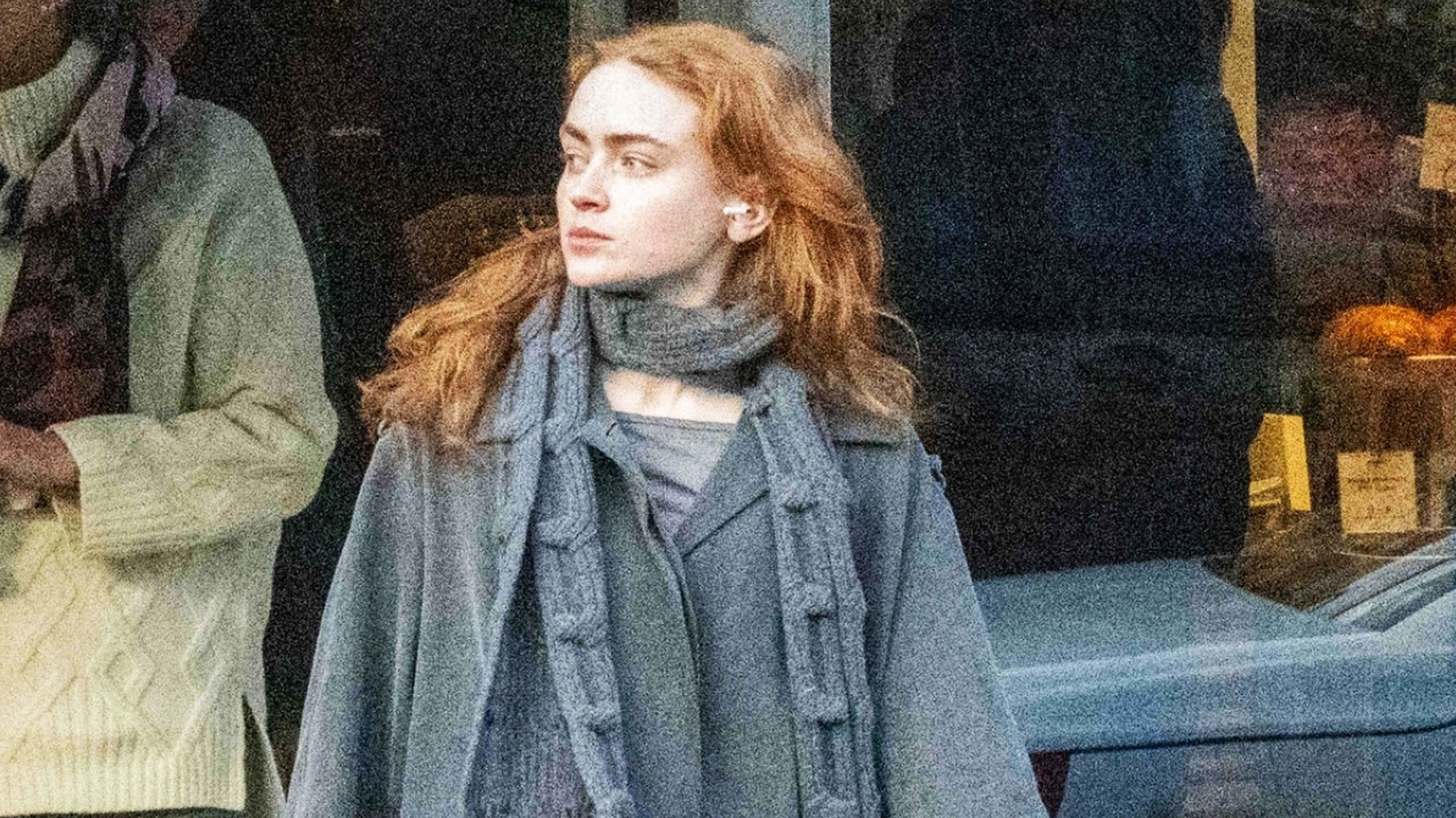 Sadie Sink Track Pants Street Style