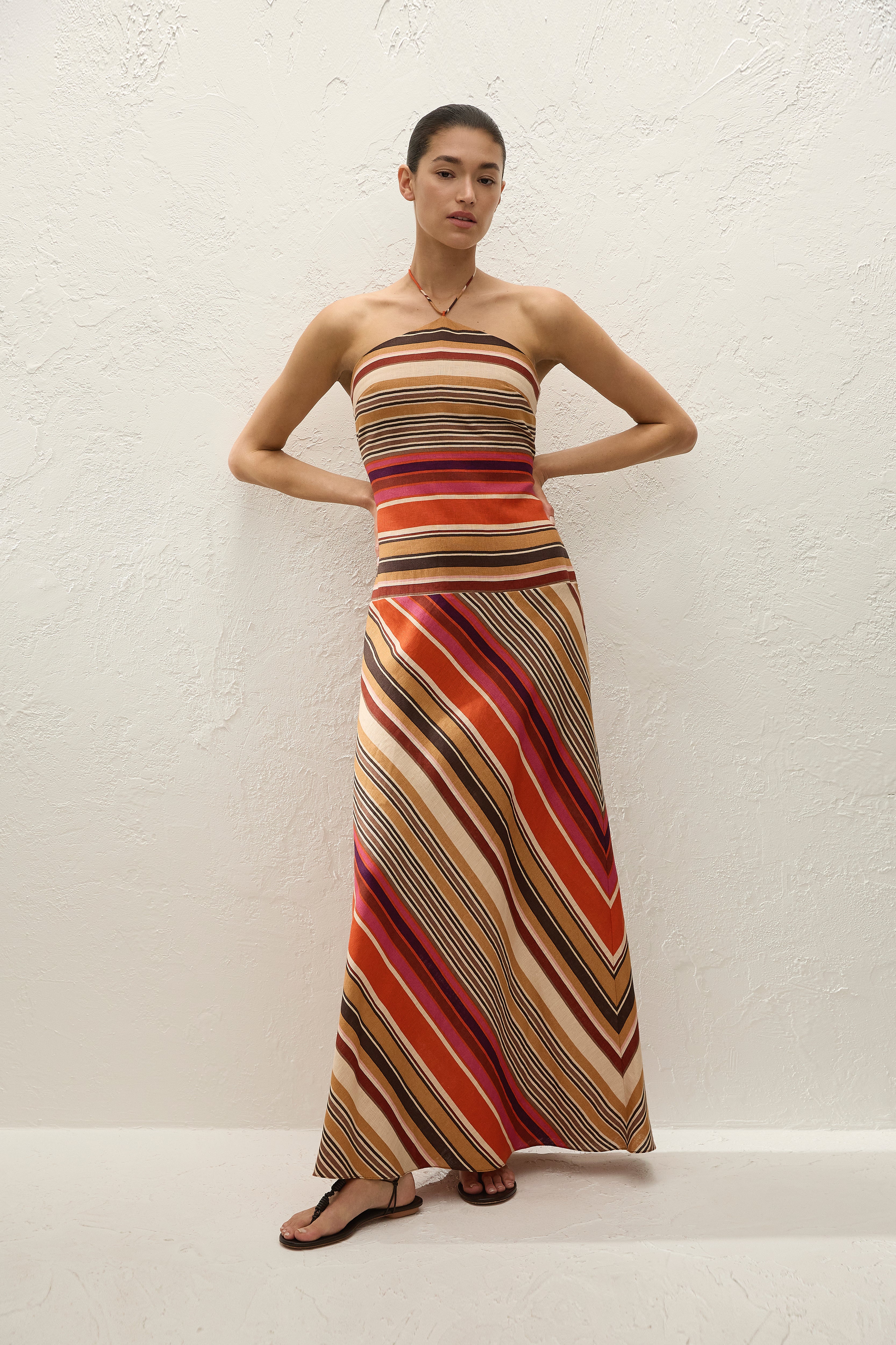 Clara Maxi Dress Murano Amber