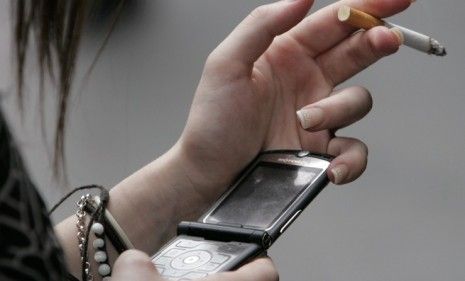 In a British study, smokers who received motivational text messages were twice as likely to quit as those in a control group.