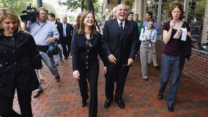 katie levinson walking with rudy giuliani