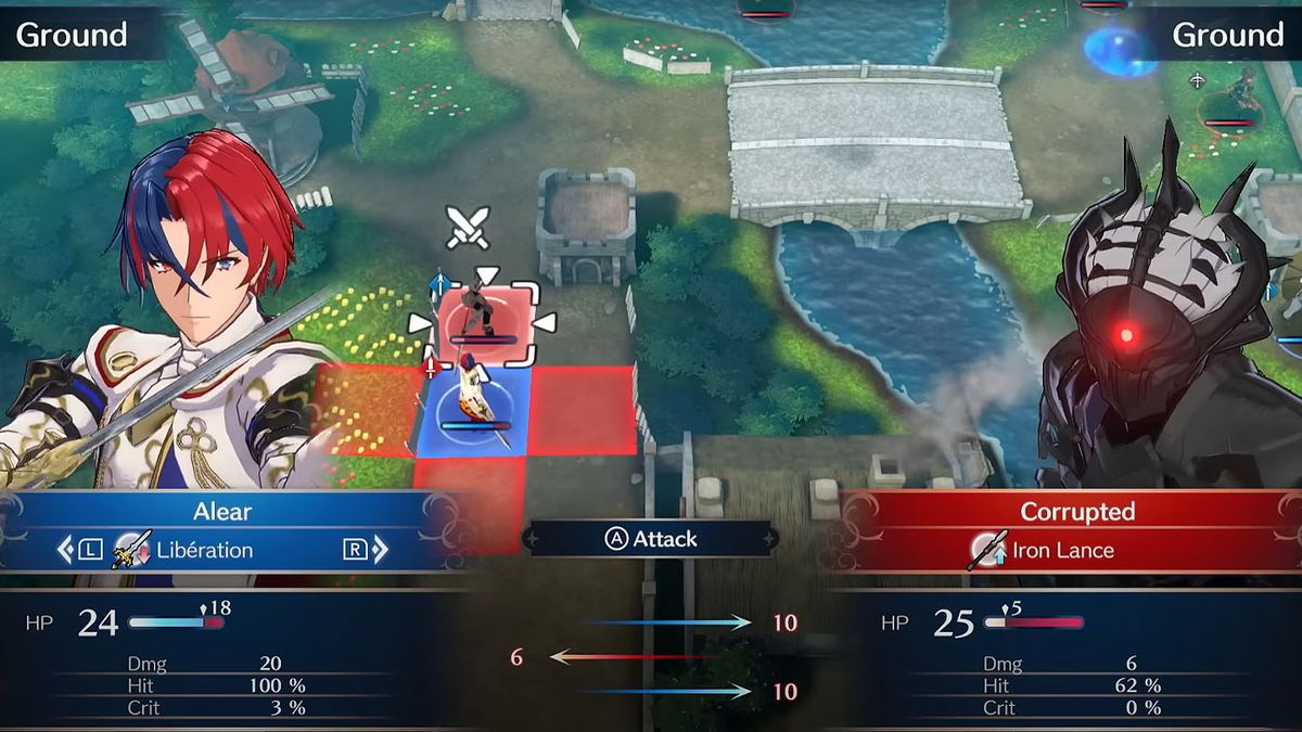 Fire Emblem Engage: Battle map