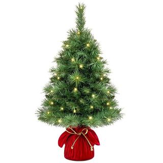 Best Choice Products 26-Inch Tabletop Fir Christmas Tree 