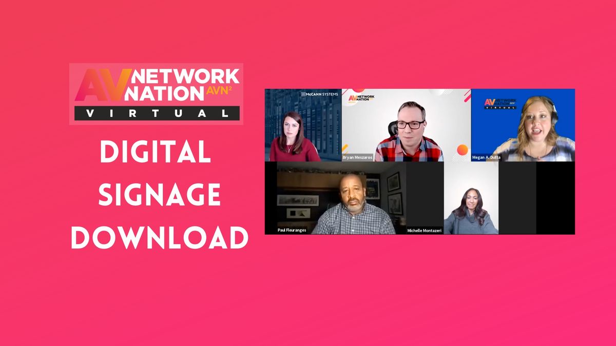 AV Network Nation panel Digital Signage Download