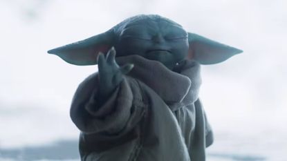 Grogu uses the Force in The Mandalorian and Grogu