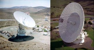 Giant Antennas Supporting Rosetta