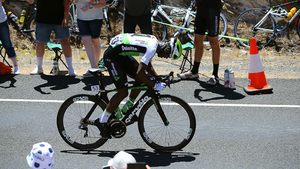 Team Dimension Data have gone for a simpler design than in previous years, with clean lines and blocks of colour dominating the kit