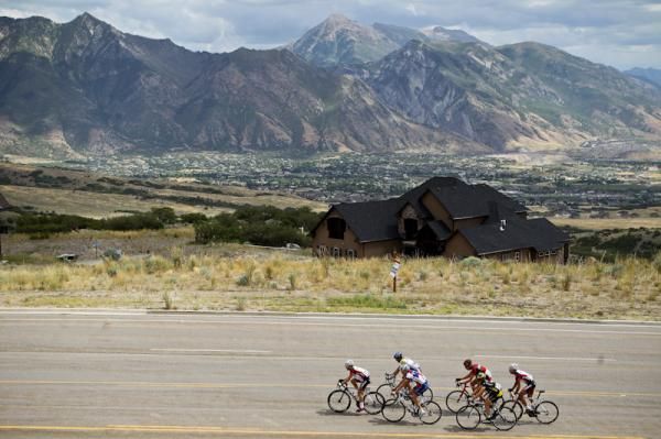 The break was looking pretty lonely amongst all those big mountains.