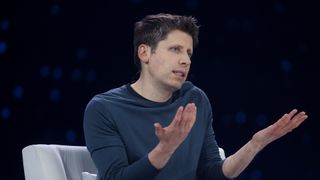 Open AI CEO Sam Altman speaks during Snowflake Summit 2025 at Moscone Center on June 02, 2025 in San Francisco, California.