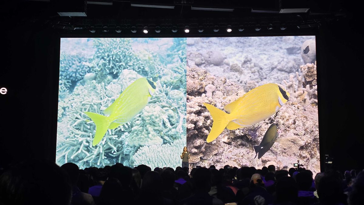The new Ocean Mode on the Galaxy S26's camera