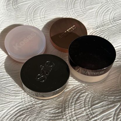 Best setting powder - Kosas, Sculpted By Aimee, Saie, Laura Mercier