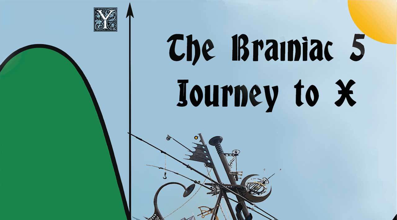 Cover art for Brainiac 5&#039;s Journey to X