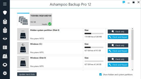 Ashampoo Backup pro 12