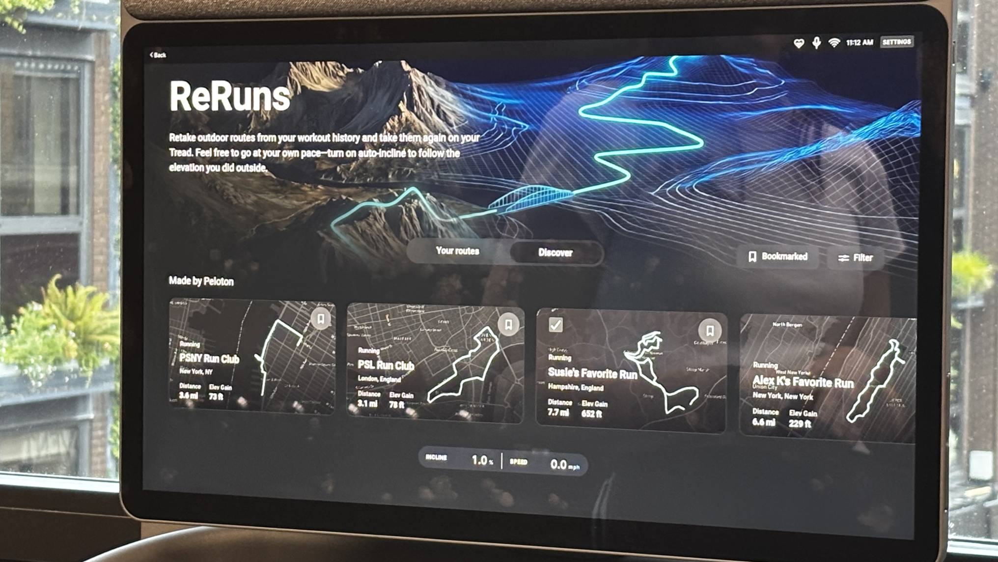 Peloton Tread Vision