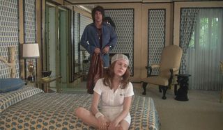Carrie Fisher and Warren Beatty in Shampoo