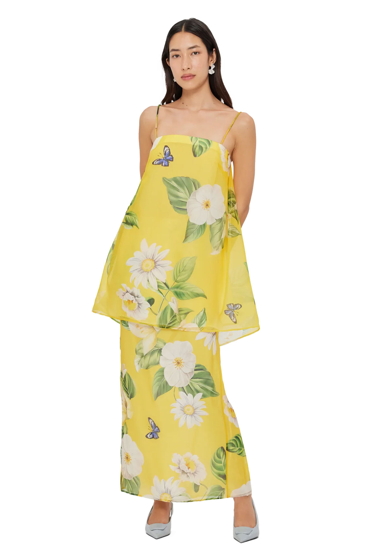 Sylvia Top - Joie Print in Sunshine