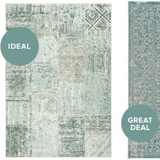 ideal v great deal vintage glamour rugs