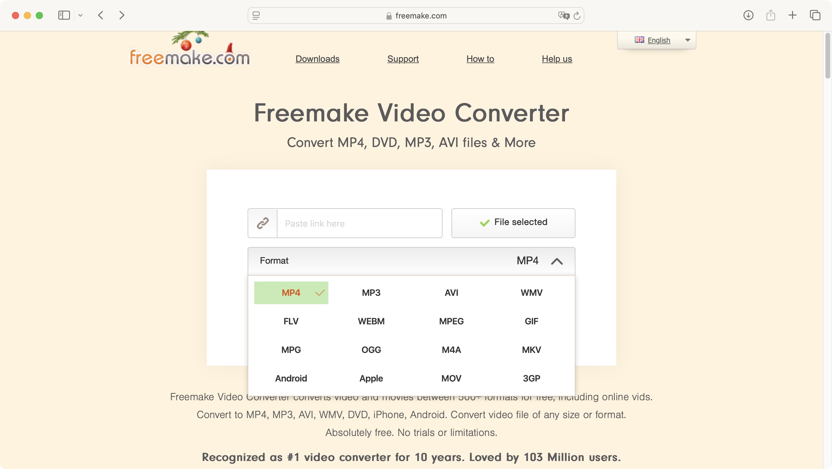 Freemake Video Converter during our review process