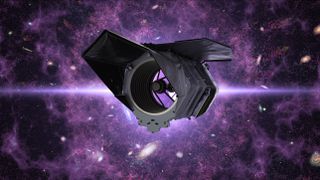 Illustration of NASA's Nancy Grace Roman Space Telescope.