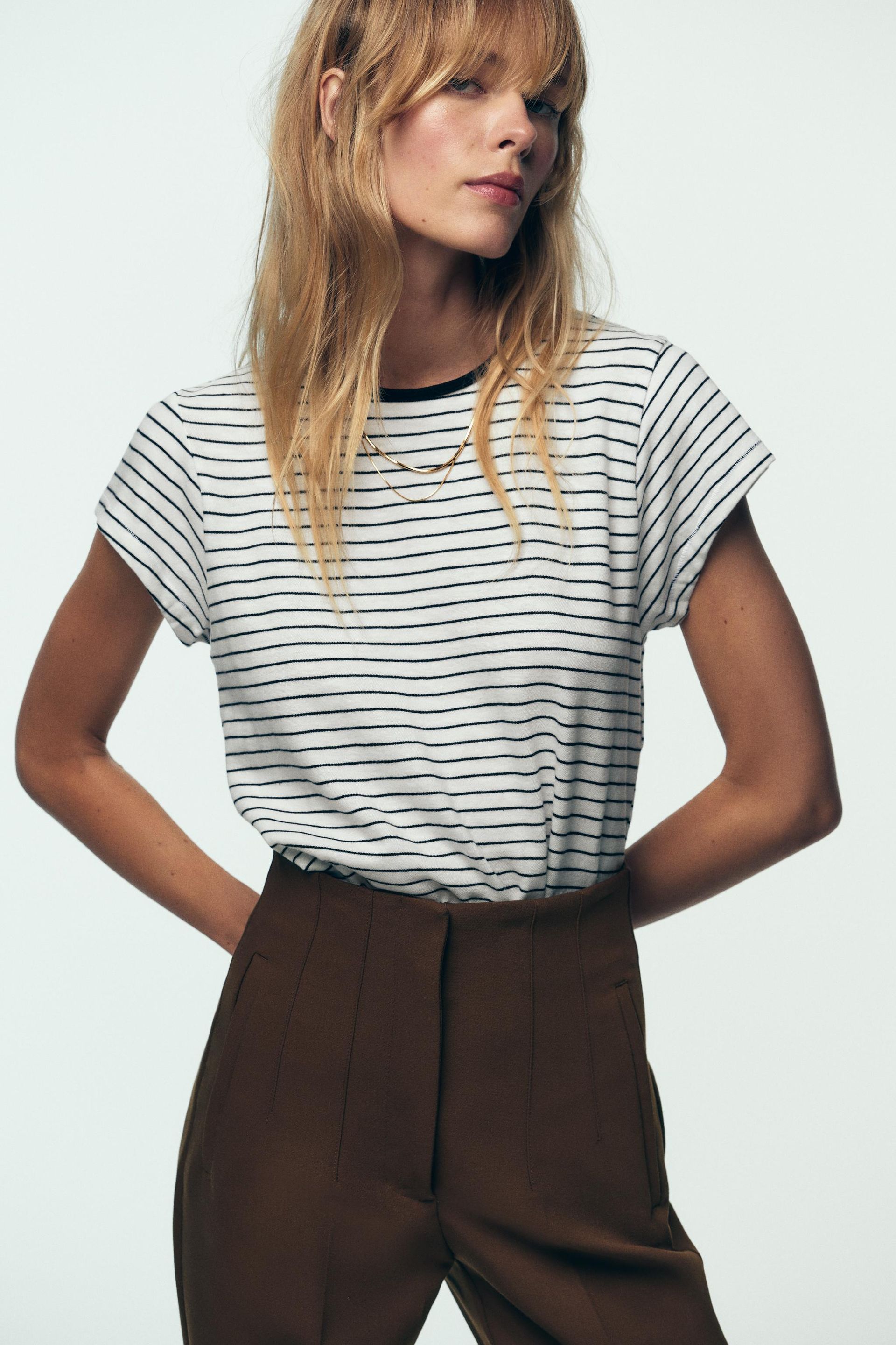 Short Sleeve Textured T-Shirt